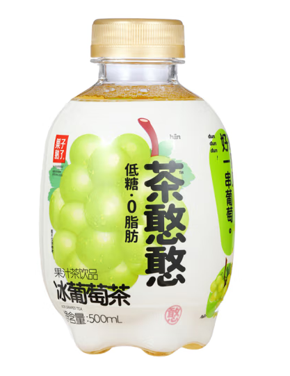 500ml Ice Grape Tea Drink