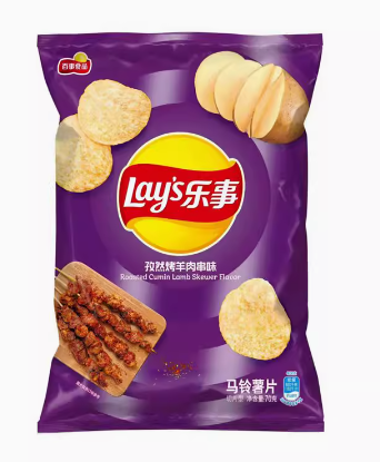 70g Potato Chips (Roasted Cumin Lamb Skewer Flv)