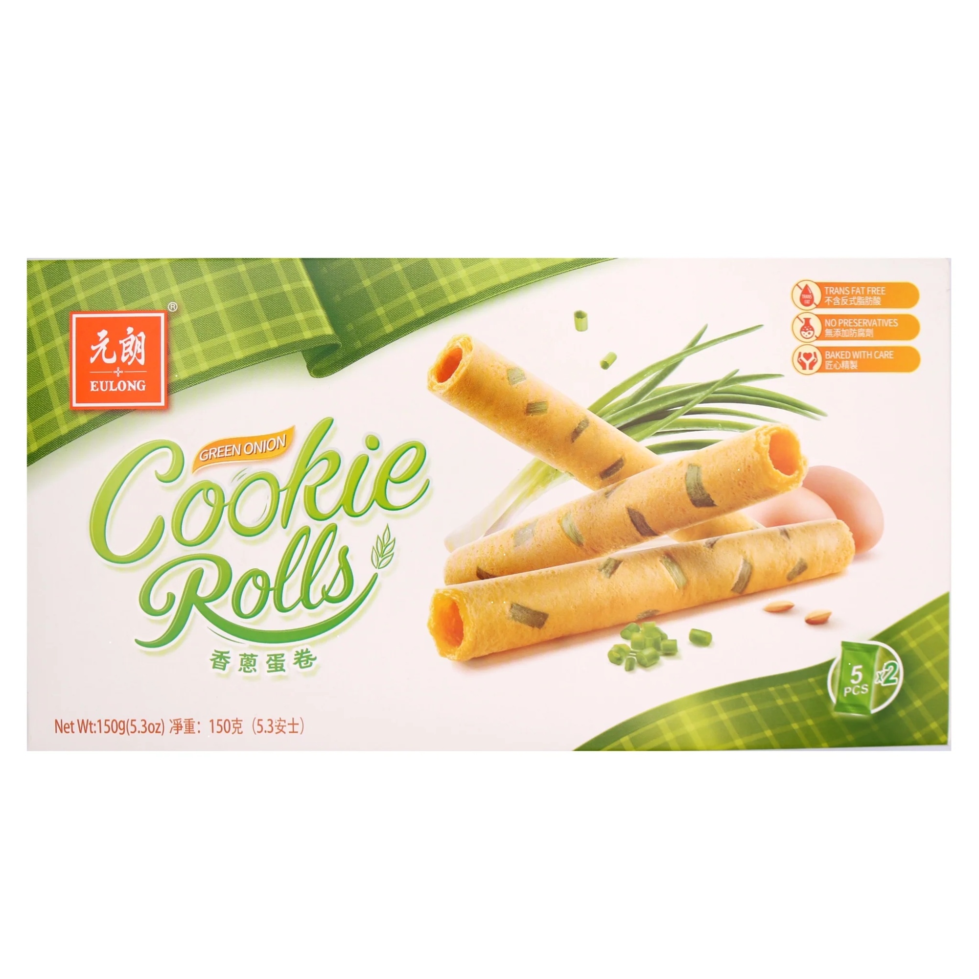 150g Green-Onion Cookie Rolls 150g Green-Onion Cookie Rolls