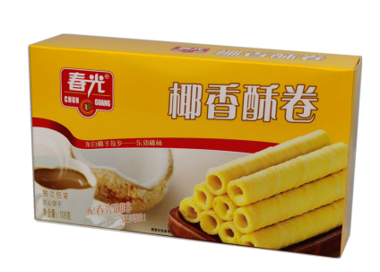 105g Coconut Wafer Rolls