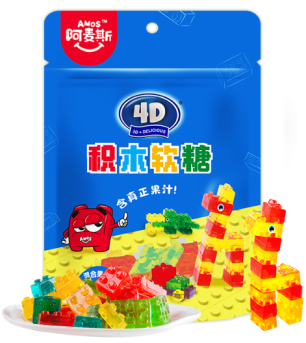 72g Block Shape Soft Candy