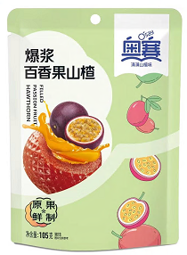 105g Passion Fruit Jam Filled Hawthorn