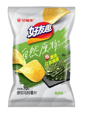 70g Potato Chips (Seaweed Flv) 70g Potato Chips (Seaweed Flv)