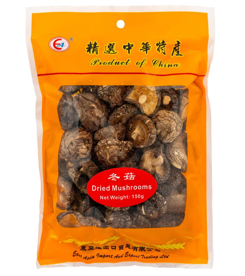 150g Dried Mushroom (3-4cm)