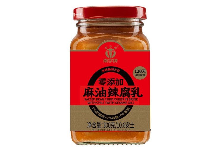 300g Preserved Chilli Bean Curd with Sesame Oil