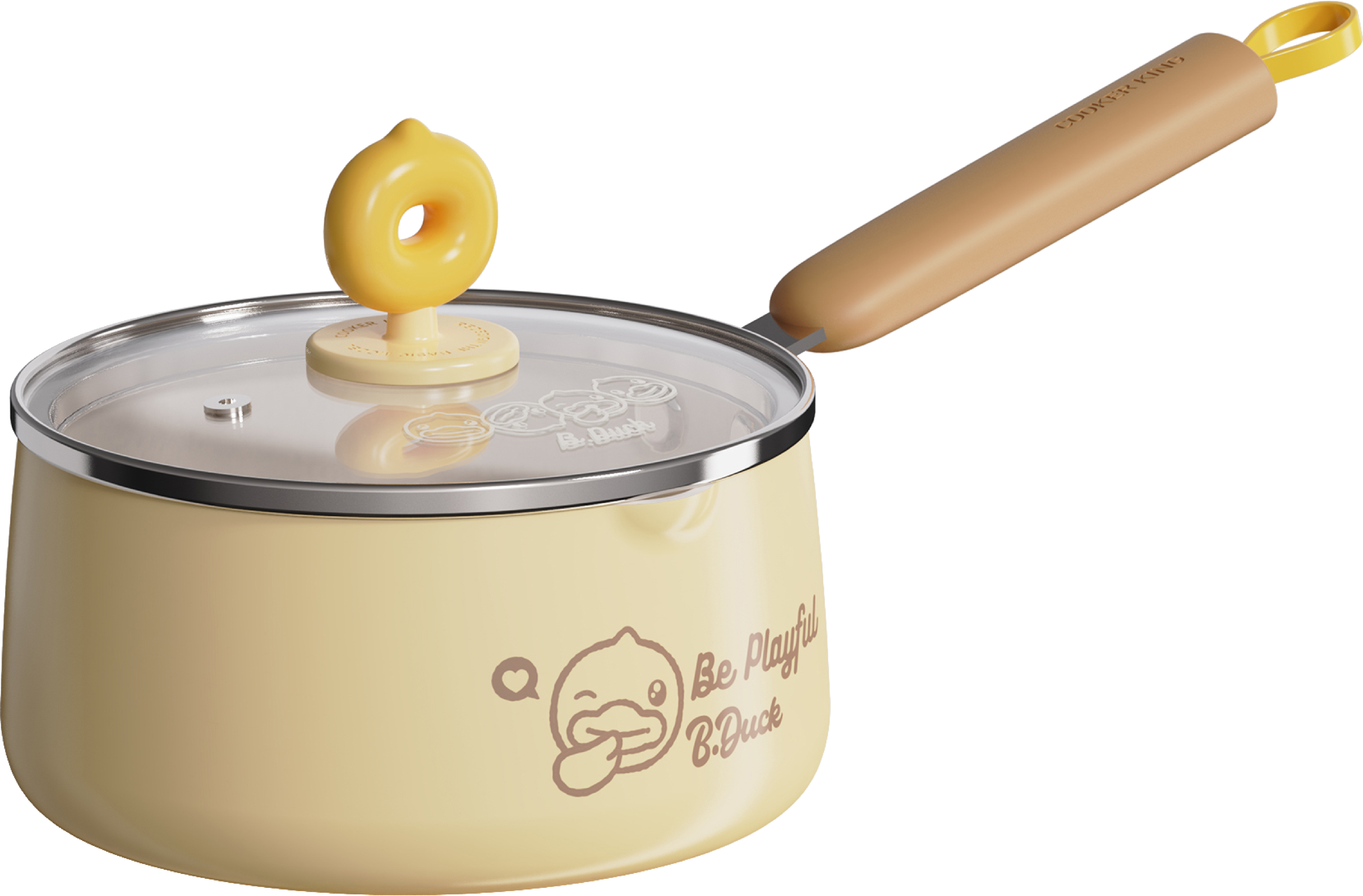 16cm B.Duck Milk Pot with Cover