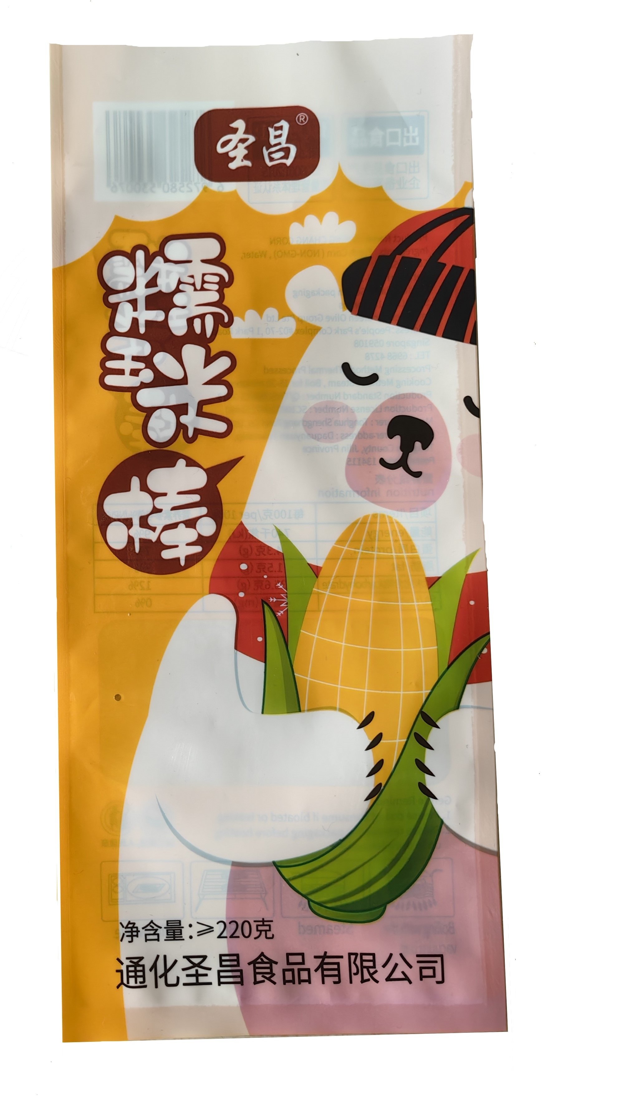 200g Vacuum Waxy Corn Stick