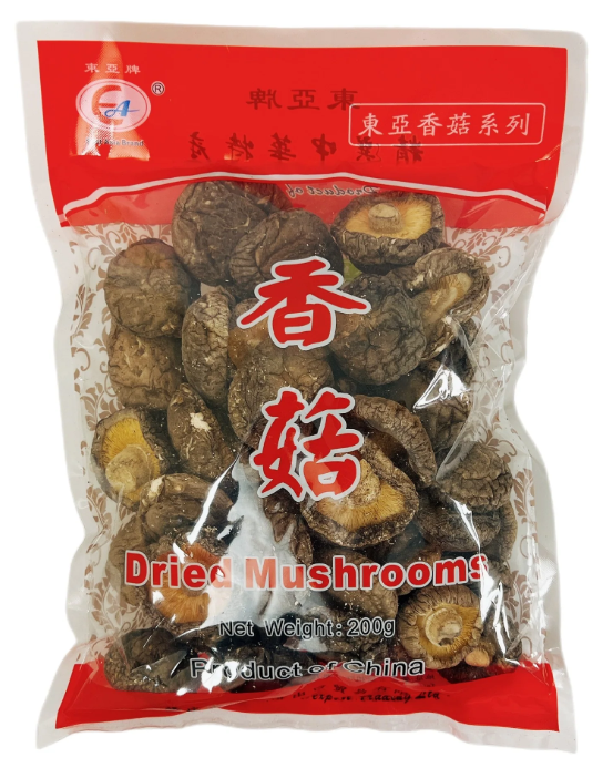 200g Dried Mushrooms
