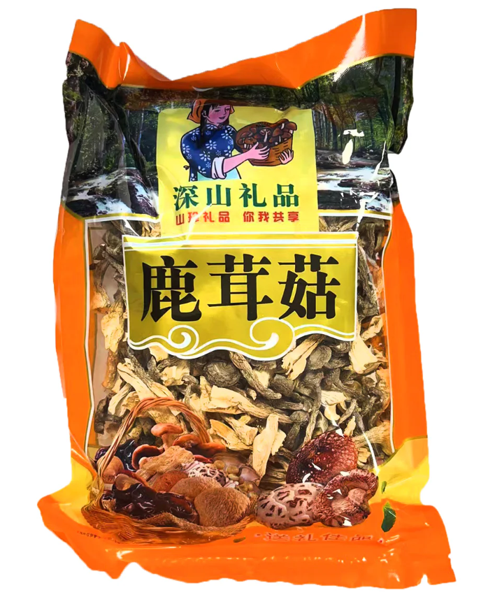 300g Dried Velvet Mushrooms
