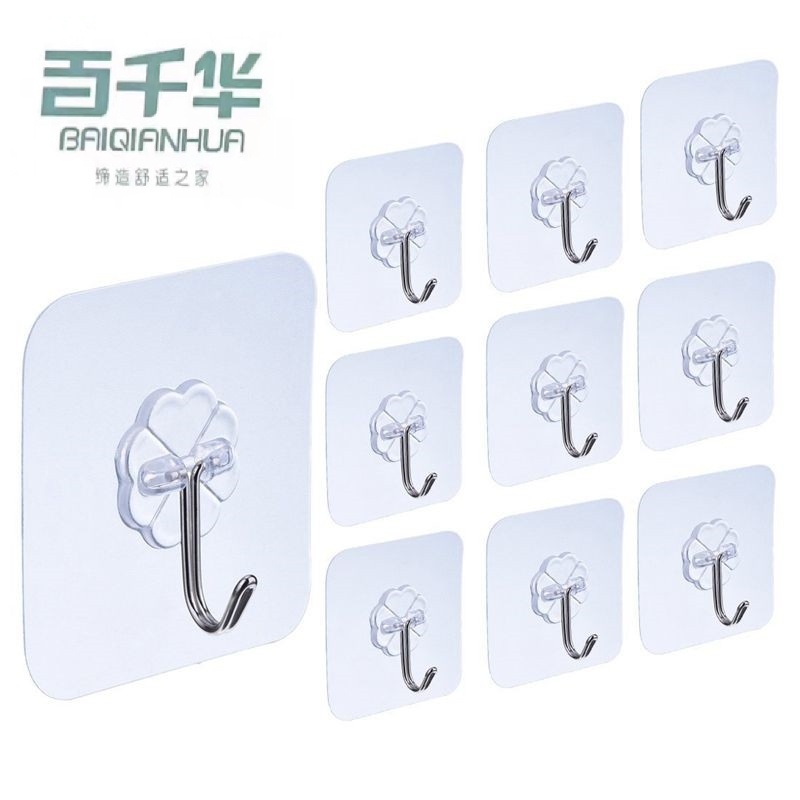 Adhesive Hooks (10pcs)
