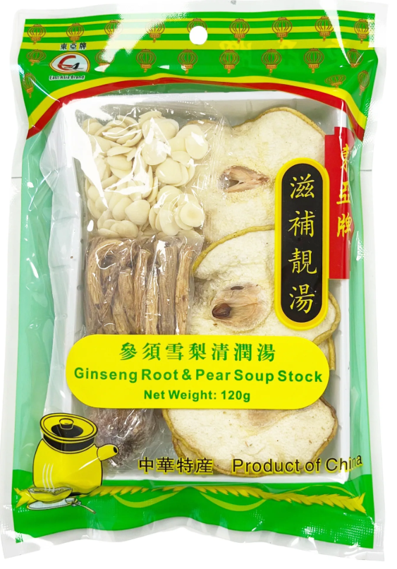 120g Ginseng & Pear Soup Stock