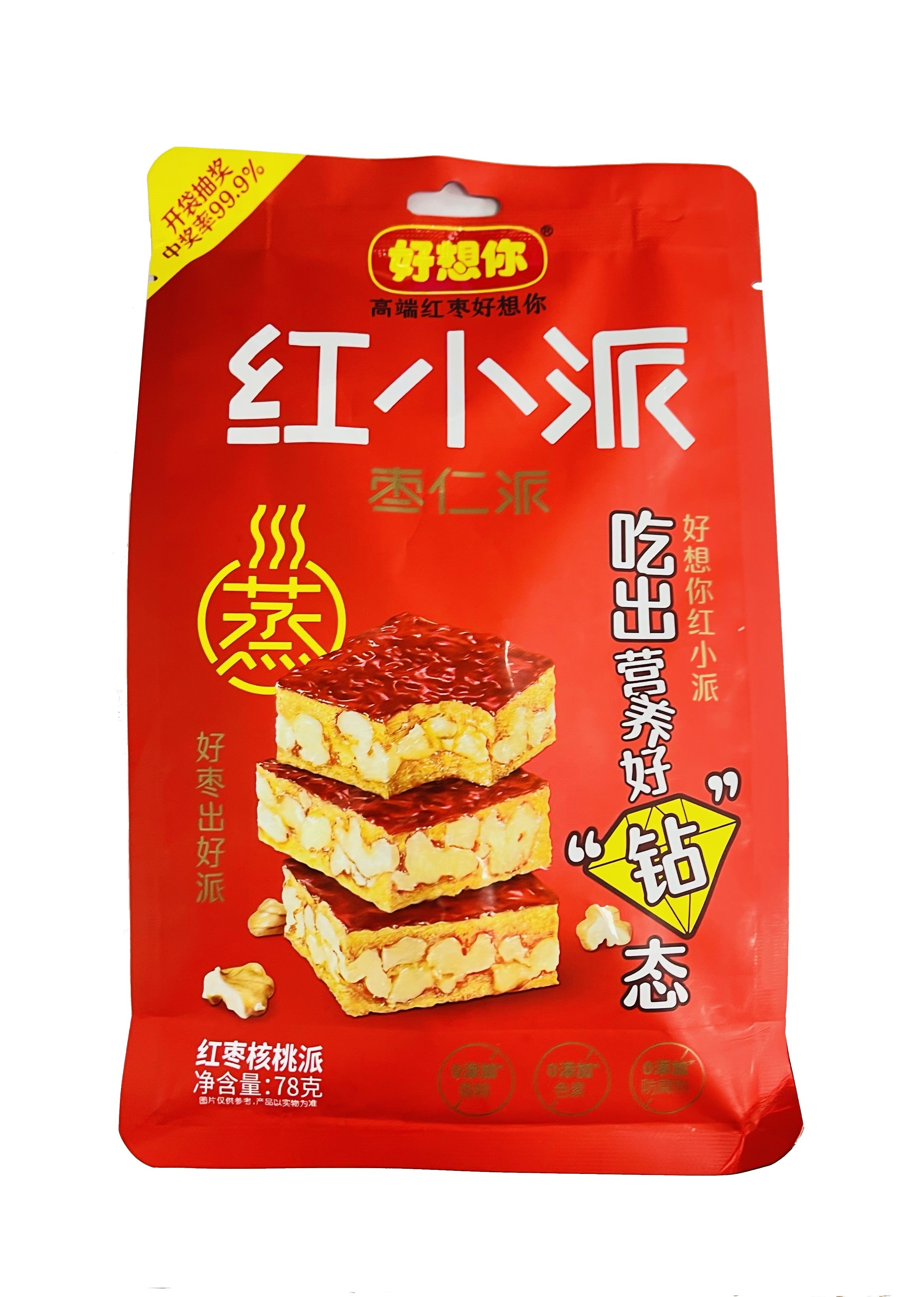 78g Red Date & Walnut Pie Snack