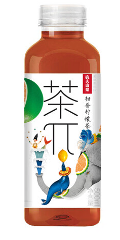 500ml Citrus Pu’er Lemon Tea Drink