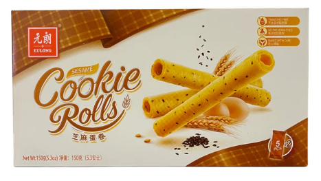 150g Sesame Cookie Rolls 150g Sesame Cookie Rolls