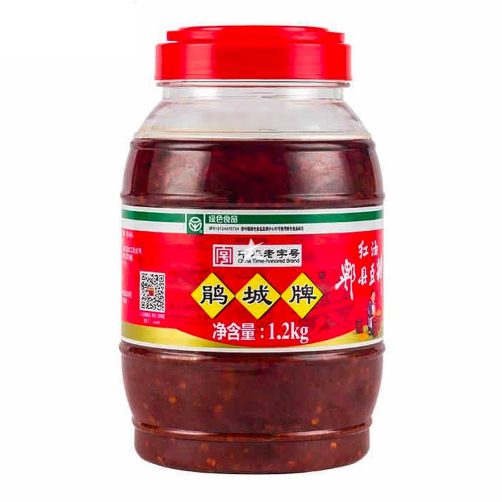 1.2kg Pixian Broadbean Sauce (Red Oil) 1.2kg Pixian Broadbean Sauce (Red Oil)